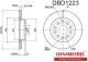 Миниатюра изображения товара Тормозной диск Dynamatrix-Korea DBD1223
