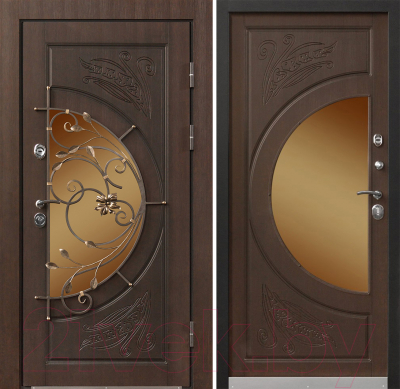 

Входная дверь Ваша Рамка, Вежа 10 без наличников