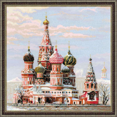 

Набор для вышивания Риолис, Москва, Собор Василия Блаженного / 1260
