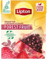 

Чай пакетированный Lipton, Forest Fruit Tea черный с лесными ягодами