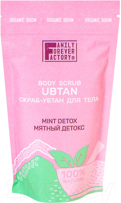 Скраб для тела Family Forever Factory Мятный детокс (200г)