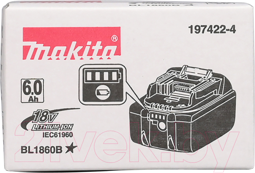 Аккумулятор для электроинструмента Makita BL1860B (632F69-8)