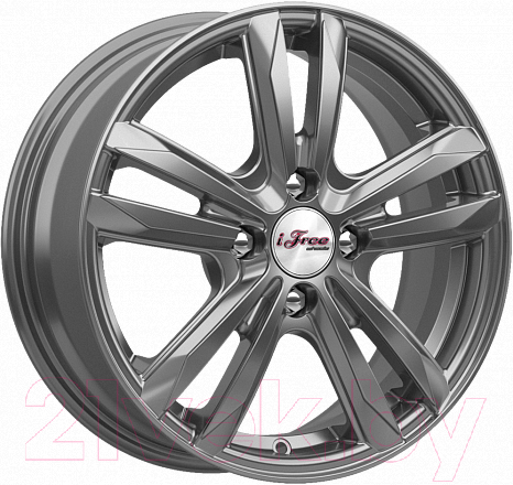 Литой диск iFree Бэнкс 17x7" 5x114.3мм DIA 60.1мм ET 39мм Хай вэй