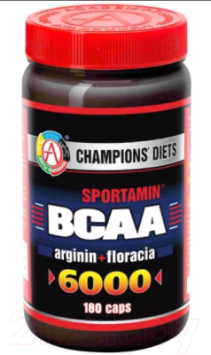 

Аминокислоты BCAA Академия-Т, 6000 Спортамин