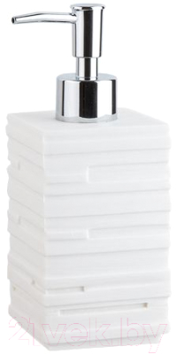 Дозатор для жидкого мыла Perfecto Linea 35-151103 (белый)