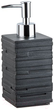 Дозатор для жидкого мыла Perfecto Linea 35-151101 (черный)