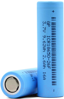 

Аккумулятор GP Batteries, ICR18650-26F