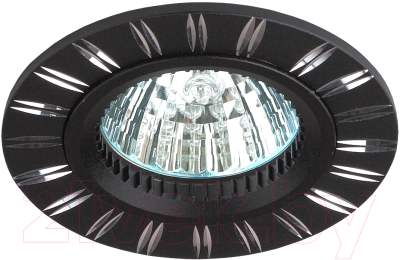 Точечный светильник ЭРА KL33 AL/BK/1 / Б0049557