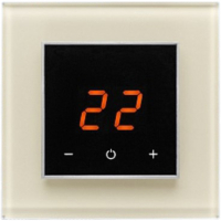 Терморегулятор для теплого пола DeLUMO Orto 1013 (белый жемчуг) - 