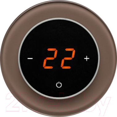 Терморегулятор для теплого пола DeLUMO Ronda 7013 (натуральный коричневый)
