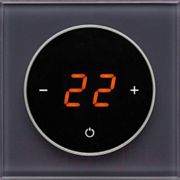 Терморегулятор для теплого пола DeLUMO Takto 7016 (антрацит)