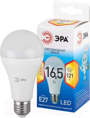 Лампа ЭРА LED A65-16.5W-827-E27 / Б0048358