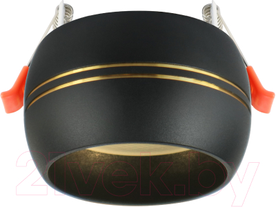 Точечный светильник ЭРА KL81 BK/GD / Б0049009 (черный/золото)