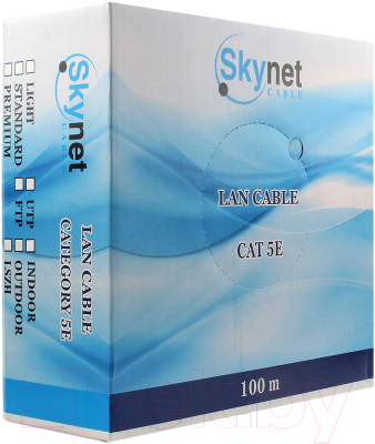 Кабель SkyNet CSP-FTP-4-CU/100 (100м, серый)