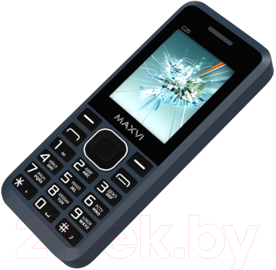Мобильный телефон Maxvi C20 (маренго)