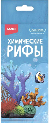 

Набор для опытов Lori, Химические опыты. Химические рифы / Оп-058