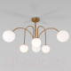 Миниатюра изображения товара Люстра Евросвет 30177/6 (латунь)