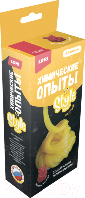 

Набор для создания слайма Lori, Монстрики Style Slime Желтый / Оп-028