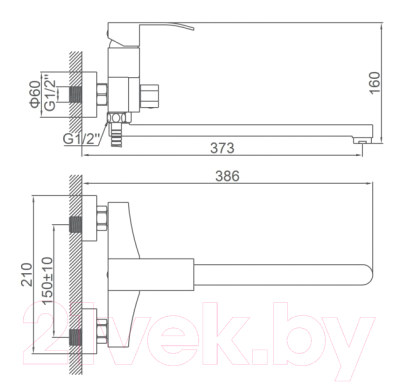 Смеситель Ledeme L72217