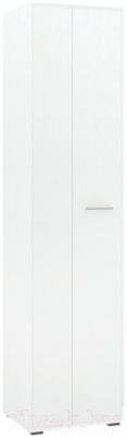 Шкаф-пенал Кортекс-мебель Лара ШП1-45 (белый)