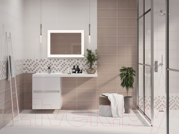 Изображение товара Плитка Cersanit Tiffany TVG011D (200x440, бежевый)