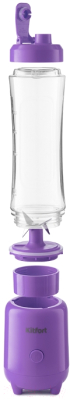 Блендер для смузи Kitfort КТ-3023-1 (фиолетовый)