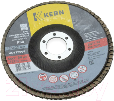 Шлифовальный круг Kern KE129009
