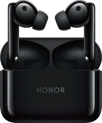 Беспроводные наушники Honor Earbuds 2 Lite / T0005 (полуночный черный)