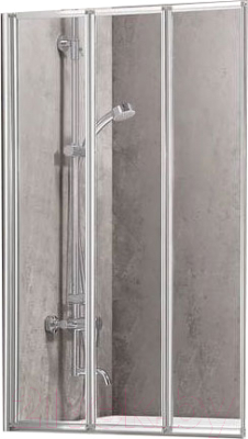 Стеклянная шторка для ванны Adema NFC6433 (прозрачное стекло)