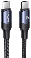 Кабель Usams Type-C-Type-C 1 / SJ524USB01 (черный) - 