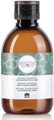 Шампунь для волос Farmagan Naturalis Botanic с экстрактом тимьяна и оливы (230мл)