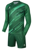 Футбольная форма Kelme Goalkeeper L/S Suit / 3801286-300 (XS, зеленый) - 