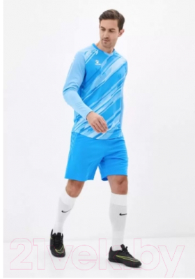 Футбольная форма Kelme Goalkeeper L/S Suit / 3801286-404 (XS, голубой)
