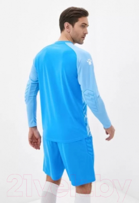 Футбольная форма Kelme Goalkeeper L/S Suit / 3801286-404 (XS, голубой)