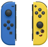 Комплект игровых контроллеров движения Nintendo Switch Joy-Con / 45496431471 (издание Fortnite) - 