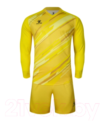 Футбольная форма Kelme Long Sleeve Goalkeeper Suit / 3801286-716 (XS, желтый)