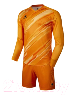 Футбольная форма Kelme Goalkeeper L/S Suit / 3801286-807 (XS, оранжевый)