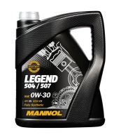 Моторное масло Mannol Legend 504/507 0W30 SN / MN7730-5 (5л) - 