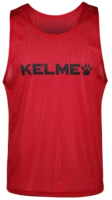 Манишка футбольная Kelme Kid Training Vest / 8051BX3001-610 (р-р 140, красный)