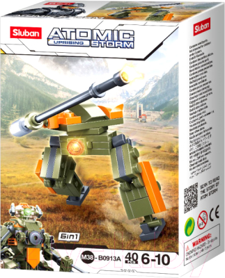

Конструктор Sluban, Атомная буря. Галактический орел / RC-M38-B0913A