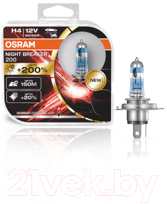 Автомобильная лампа Osram H4 64193NB200