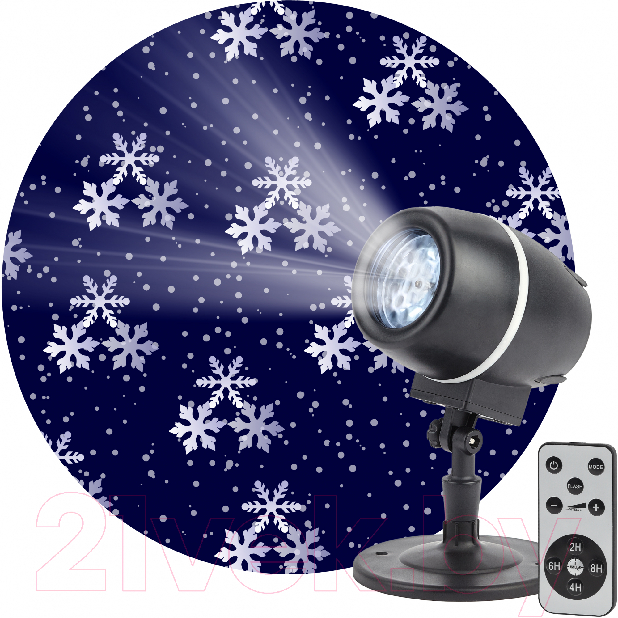 Прожектор сценический ЭРА Снежный вальс ENIOP-08 / Б0047979