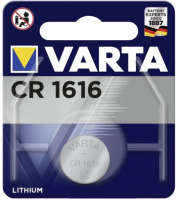 Батарейка Varta Electronics CR1616 BL1 Lithium 3V 6616 1/10/100 / 6616101401 - 