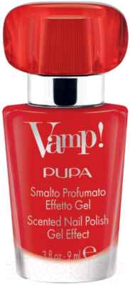 Изображение товара Лак для ногтей Pupa Vamp! Scented Nail Polish Gel Effect тон 202 (9мл)