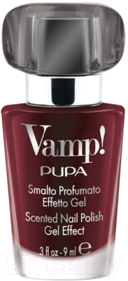 Лак для ногтей Pupa Vamp! Scented Nail Polish Gel Effect тон 304 (9мл)