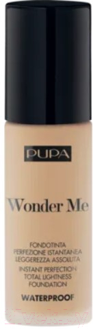 Тональный крем Pupa Wonder Me Instant Perfection Total Lightness Foundation тон 035