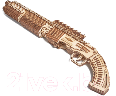 Ружье игрушечное Wood Trick Дробовик SG-12 Shotgun / 1234-80