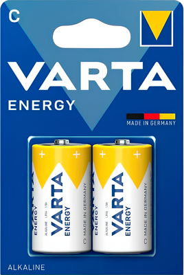 Комплект батареек Varta Energy LR14 / 04114229412 (2шт) - 