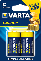 Комплект батареек Varta Energy LR14 / 04114229412 (2шт) - 