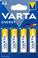 Комплект батареек Varta Energy LR6 / 04106213414 (4шт) - 